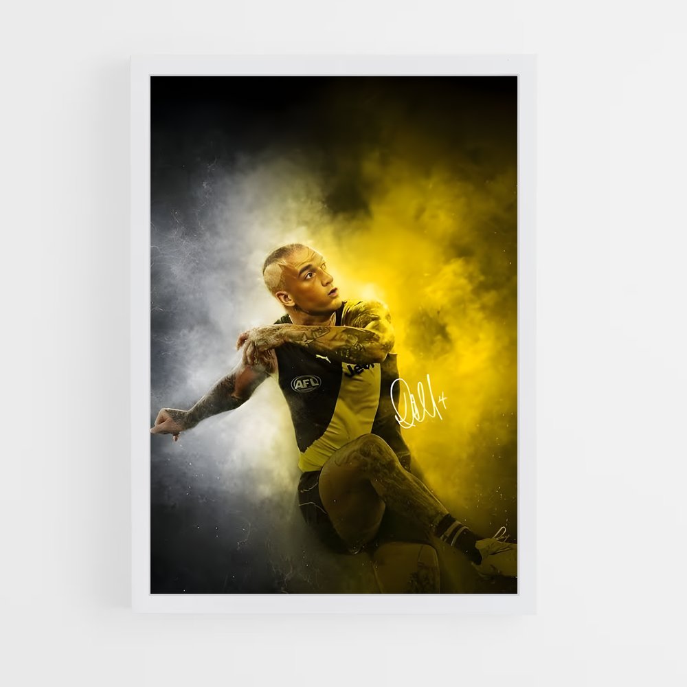 Poster Dustin de martin – affiche Football australien (vue 3)